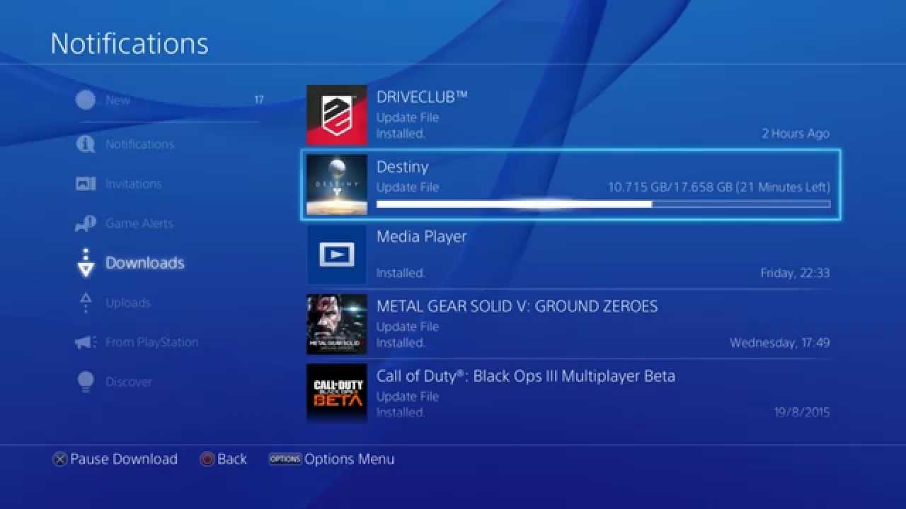 ps4 how to stop download game update